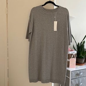 Vince Grey Sweater Dress